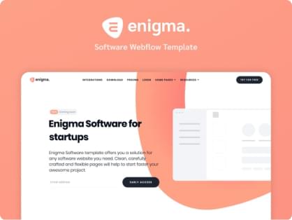 Enigma Software for startups